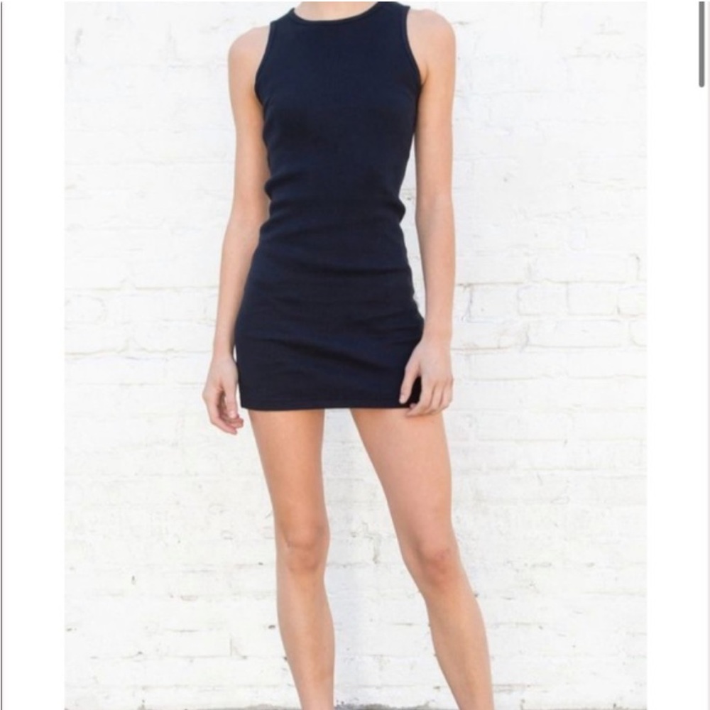 Brandy Melville Navy Body Con Dress